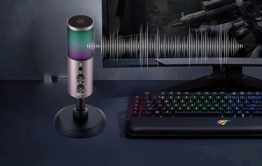 Picture of Havit Live Microphone - Ochre Black 