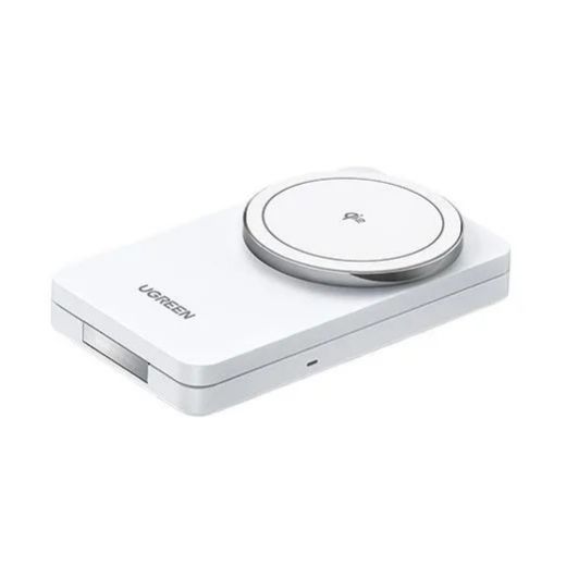 Picture of Ugreen Foldable 2in1 Magnetic Wireless Charger 20W - White