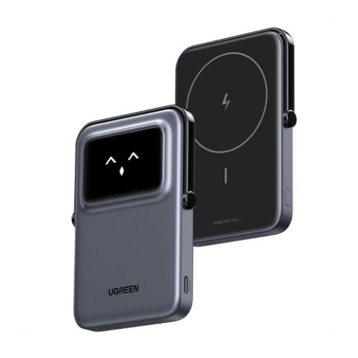 Picture of Ugreen 5000mAh Magnetic Wireless Power Bank - Gray