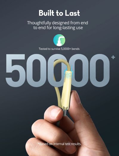 Picture of Ravpower USB-C to USB-C Cable Charging Cable 60W 1.2M - Yellow