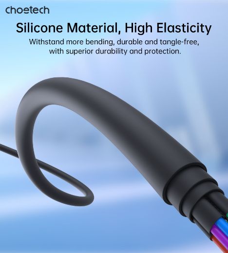 Picture of Choetech Easygo Type-C To Lightning 1M Tpe Cable - Black