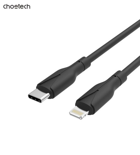 Picture of Choetech Easygo Type-C To Lightning 1M Tpe Cable - Black
