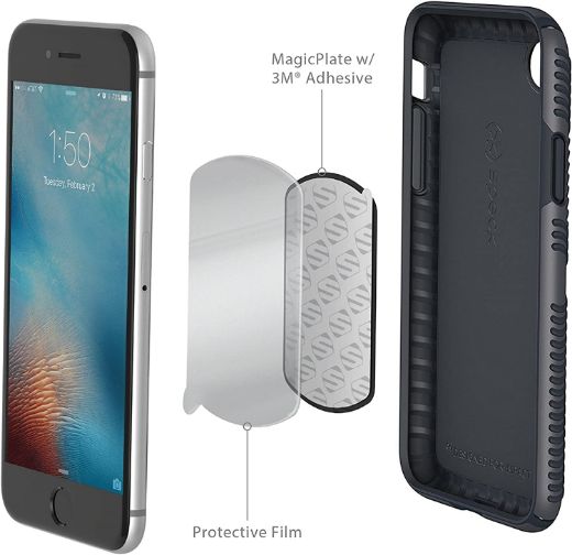 Picture of Scosche Magnetic Mount Replacement Plate Kit for Mobile Devices - Black