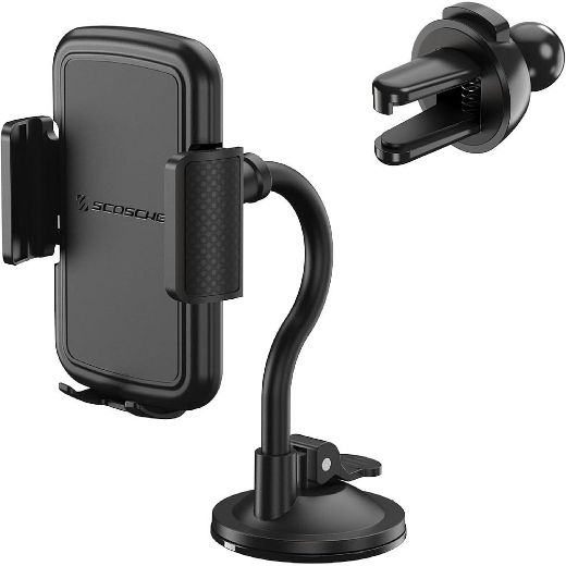 Picture of Scosche StuckUp Select 4 in 1 Car Window/Dash/Vent/Console Mount - Black