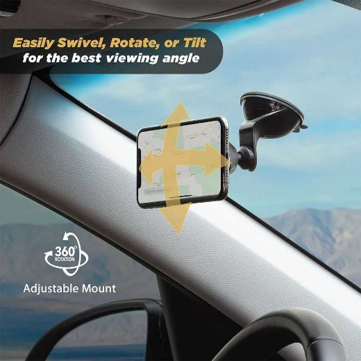 Picture of Scosche Magic Mount Select Magnetic Window/Dash Mount - Black