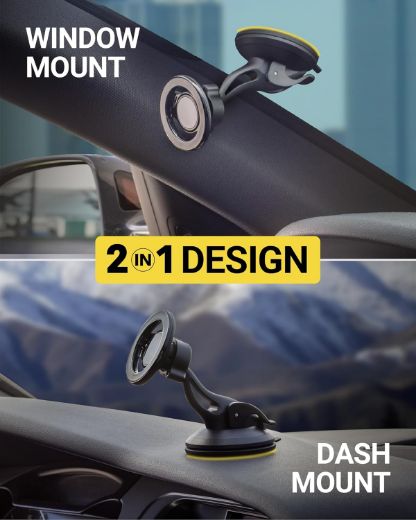 Picture of Scosche Magic Mount Select Magsafe Window/Dash Mount - Black