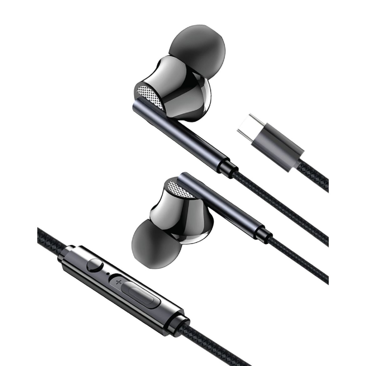Picture of SIA Sound Link Earbuds USB-C Wired Headset - Black