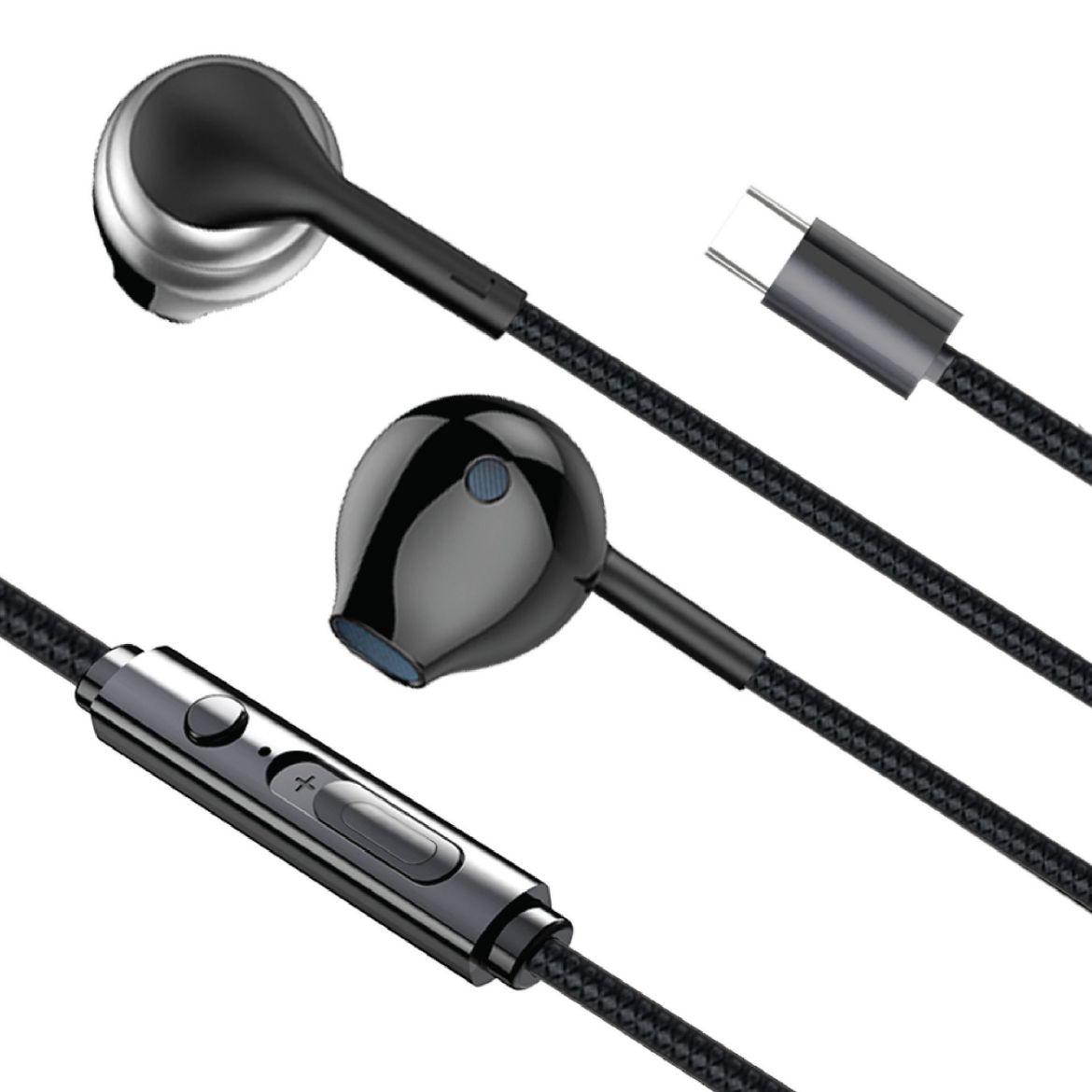 Picture of SIA Sound Link Earphone USB-C Wired Headset - Black