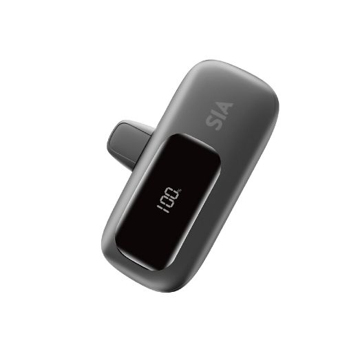 Picture of SIA Volt Link 5000mAh PD20W USB-C Mini Power Bank - Black