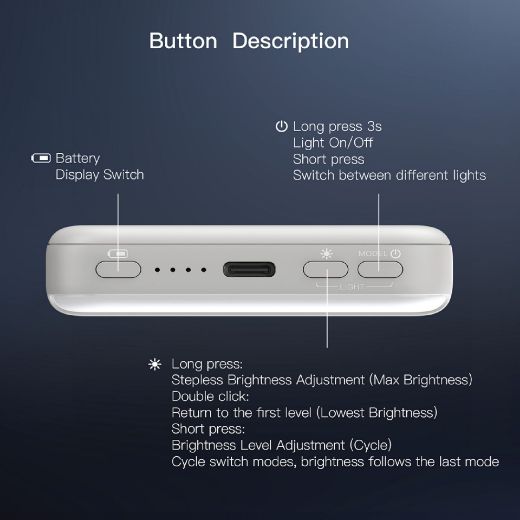 Picture of SIA Mag On 8000mAh PD20W Magnetic Wireless Charging 15W Power Bank - Purple