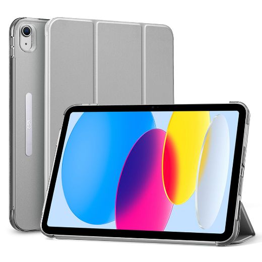 Picture of ESR Ascend Trifold Case for iPad 10 Gen 10.9-inch - Silver Gray