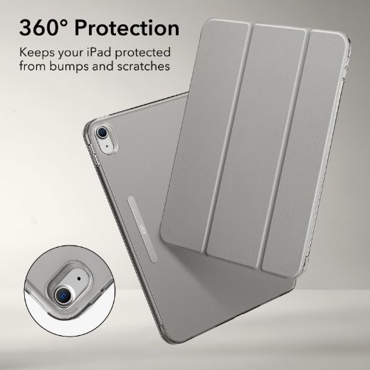 Picture of ESR Ascend Trifold Case for iPad 10 Gen 10.9-inch - Silver Gray