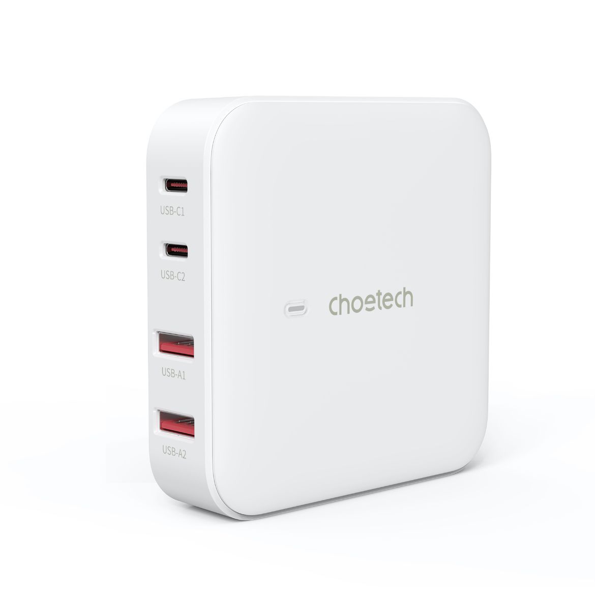 Picture of Choetech GaN 100W 4 Ports Desktop Charger UK - White