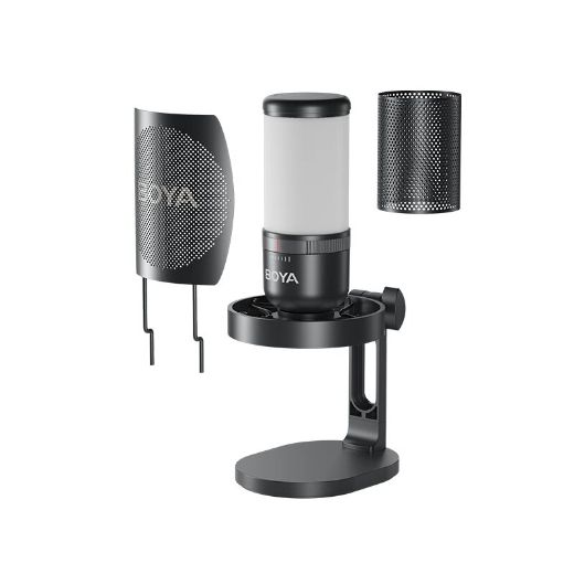 Picture of BOYA K3 USB RGB Desktop Condenser Microphone - Black