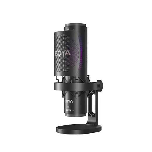 Picture of BOYA K9 USB RGB Desktop Condenser Microphone - Black