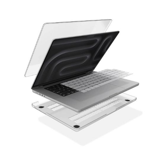 Picture of GIIGA Guardian Hardshell Macbook Pro 16 Inch Case - Clear
