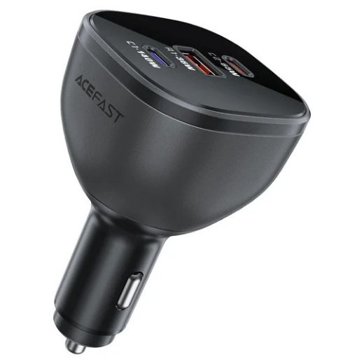 Picture of AceFast B14-165W 2 USB-C+USB-A 3-Port Car Charger - Black