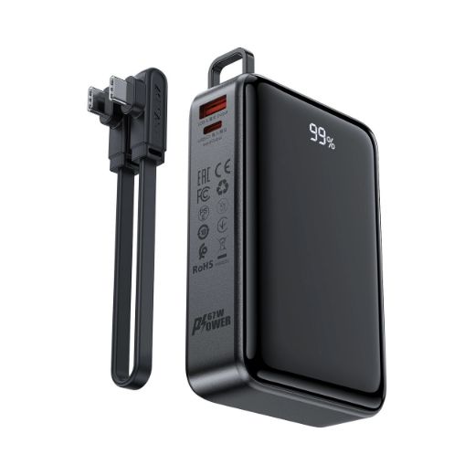 Picture of AceFast M4 20000mAh PD 67W Power Bank - Black