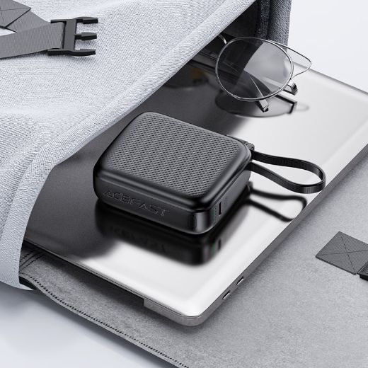 Picture of AceFast M15-10000 PD 20W Power Bank with Cable - Black
