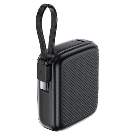 Picture of AceFast M15-10000 PD 20W Power Bank with Cable - Black