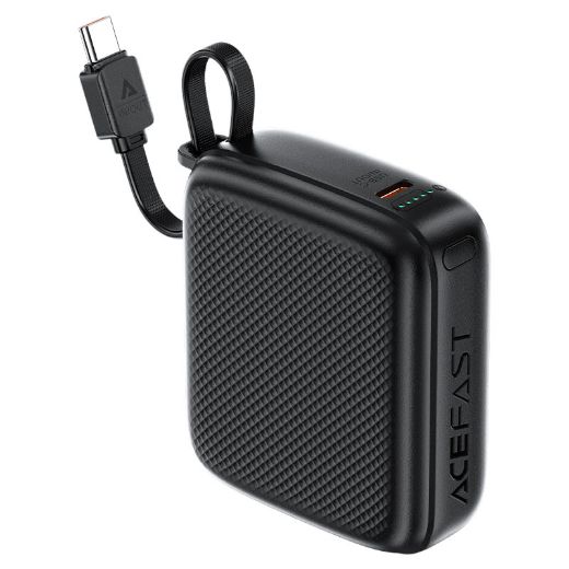 Picture of AceFast M15-10000 PD 20W Power Bank with Cable - Black
