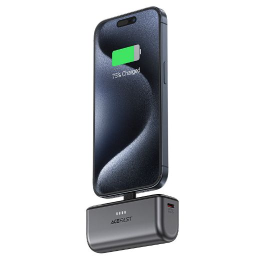Picture of AceFast M9 5000mAh PD 20W Capsule Power Bank Type-C - Black