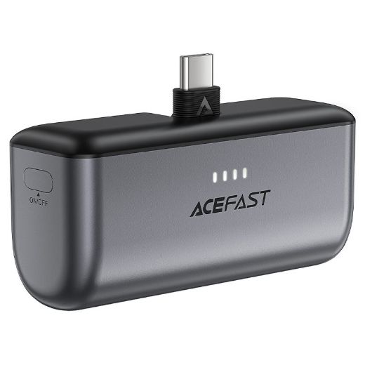 Picture of AceFast M9 5000mAh PD 20W Capsule Power Bank Type-C - Black