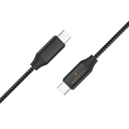 Picture of Smartix Premium Cable USB-C to USB-C Nylon 240W - Black