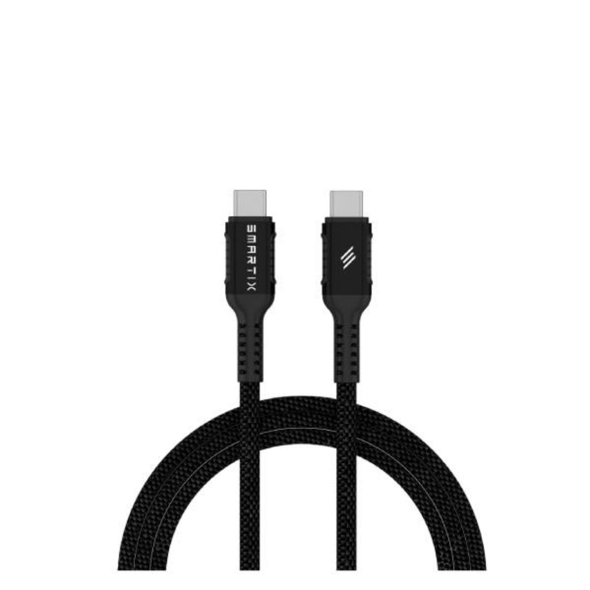Picture of Smartix Premium Cable USB-C to USB-C Nylon 240W - Black