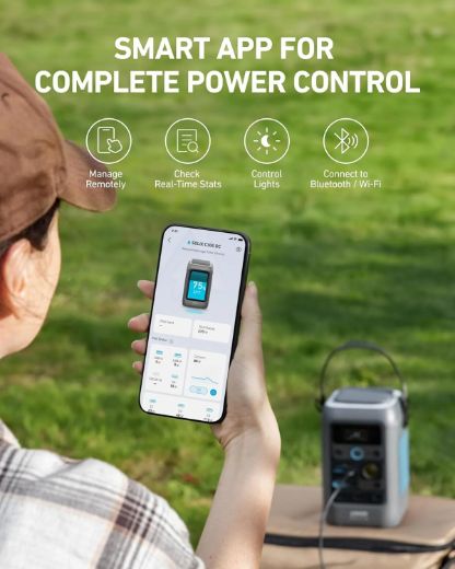 Picture of Anker SOLIX C300 DC Portable Power Station (288Wh) - Black
