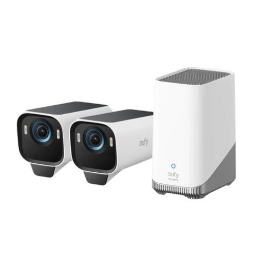 Picture of Eufy Cam S3 Pro 4K 2 Camera Kit - Black/White 