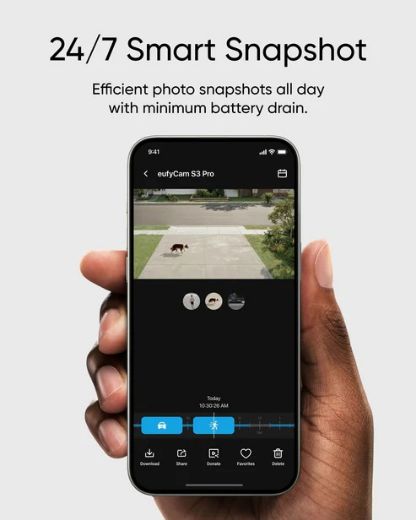 Picture of Eufy Cam S3 Pro 4K 2 Camera Kit - Black/White 