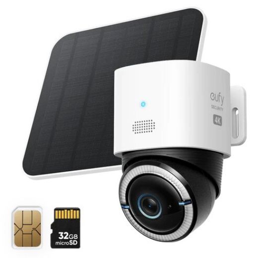 Picture of Eufy 4G LTE S330 4K Cam - White