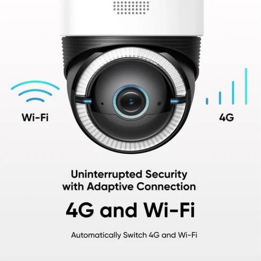Picture of Eufy 4G LTE S330 4K Cam - White