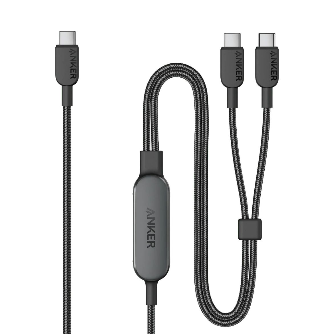 Picture of Anker 2-in-1 USB-C to USB-C Cable 140W 1.2M - Black 