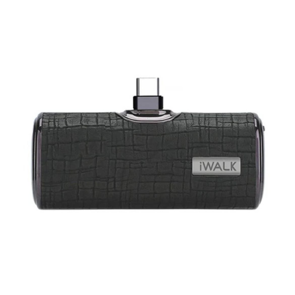 Picture of iWalk 4500mAh Power Bank Built-in-Type-C Leather - Black